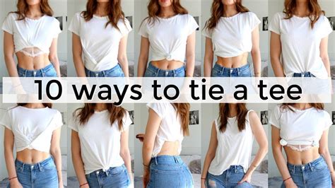 how to tie a baggy shirt|shirt knot tie ideas.